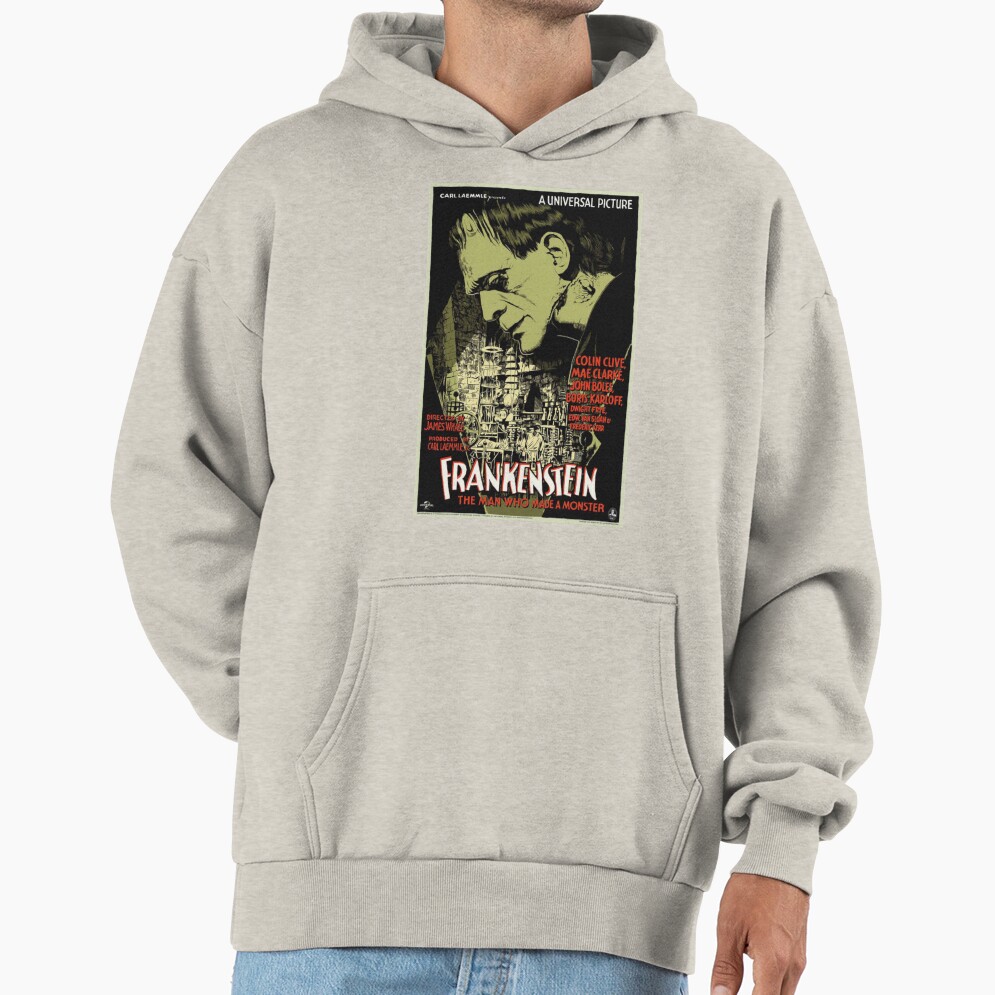 Frankenstein The Man Who Made A Monster Hoodie