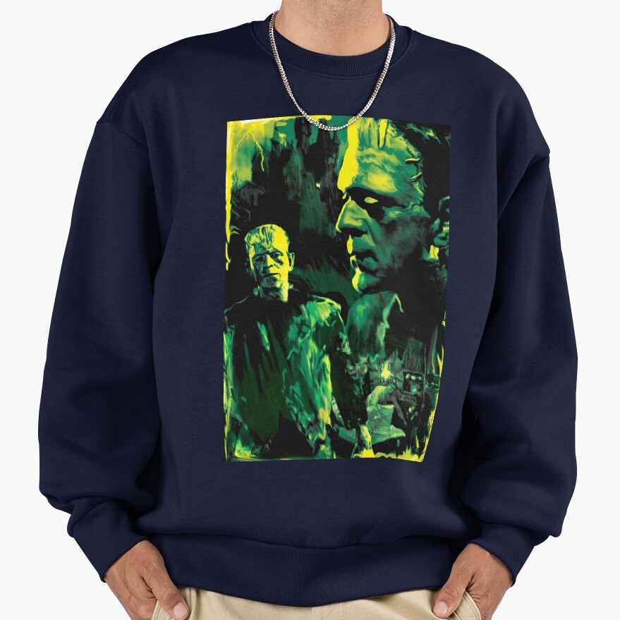 Frankenstein Boris Karloff It’s Alive Sweatshirt - Image 5