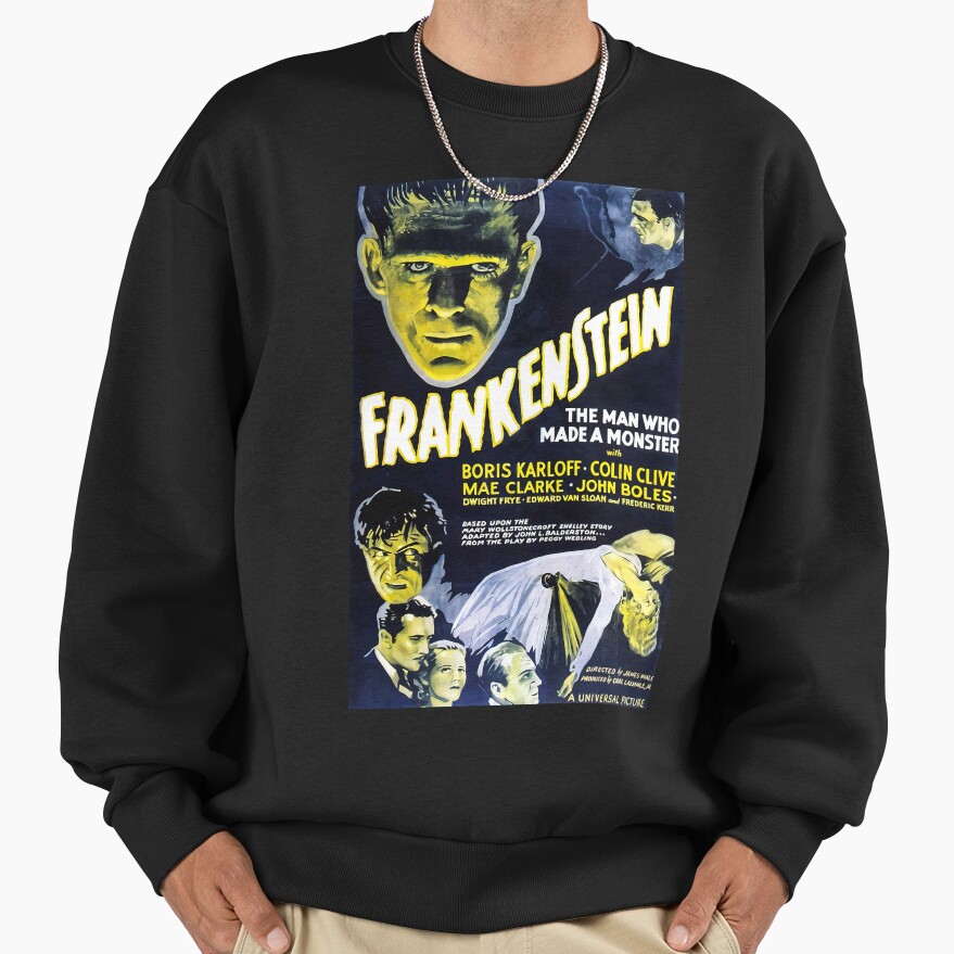 Frankenstein Vintage Gothic Classic Sweatshirt