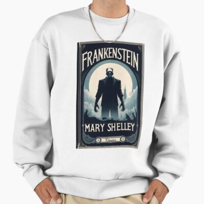 Frankenstein Book Cover Vintage Sweatshirt