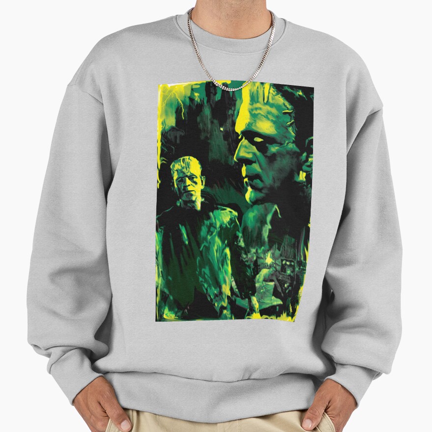 Frankenstein Boris Karloff Itβs Alive Sweatshirt