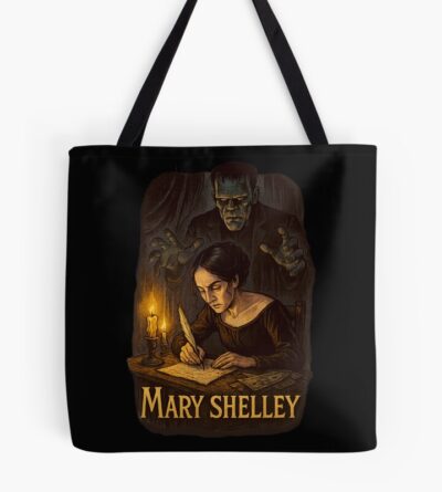 Mary Shelley Last Chapter Gothic Quote Tote Bag