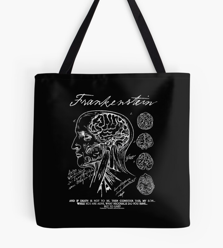 Frankenstein 2025 Horror Style Tote Bag
