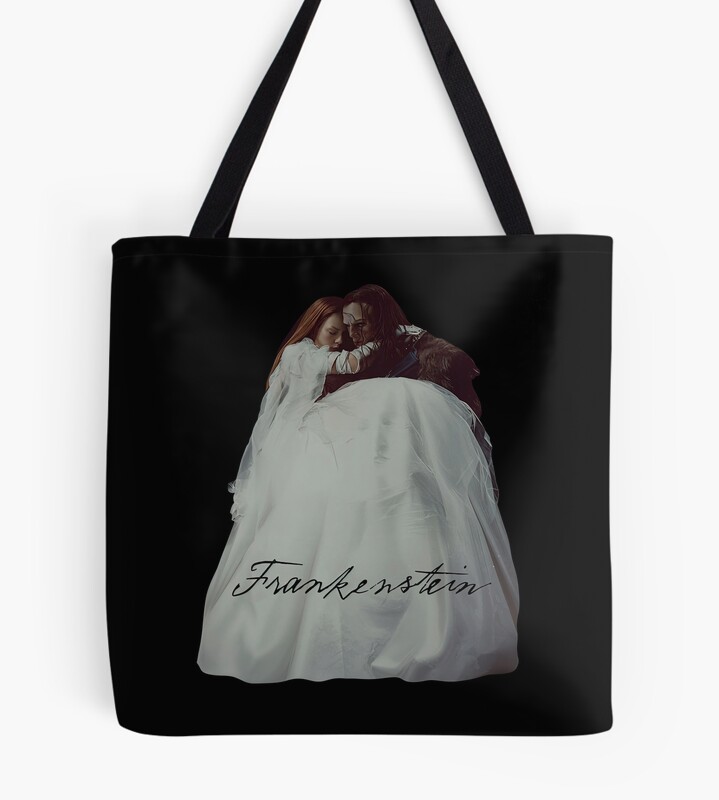 Frankenstein 2025 Jacob Elordi Gothic Tote Bag