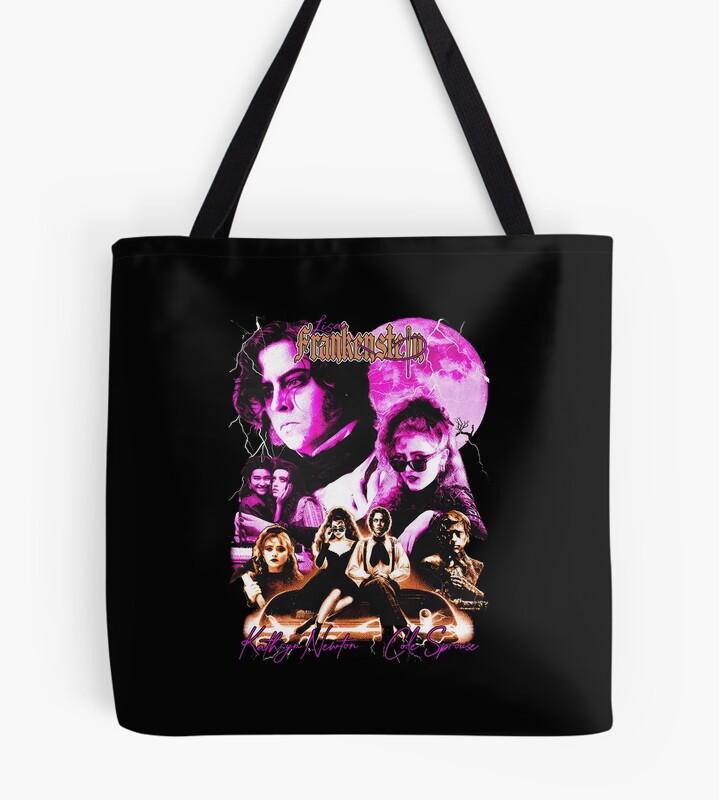 Lisa Frankenstein Retro 90s Style Tote Bag