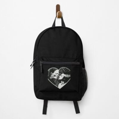 Frankenstein And Bride In Love Backpack