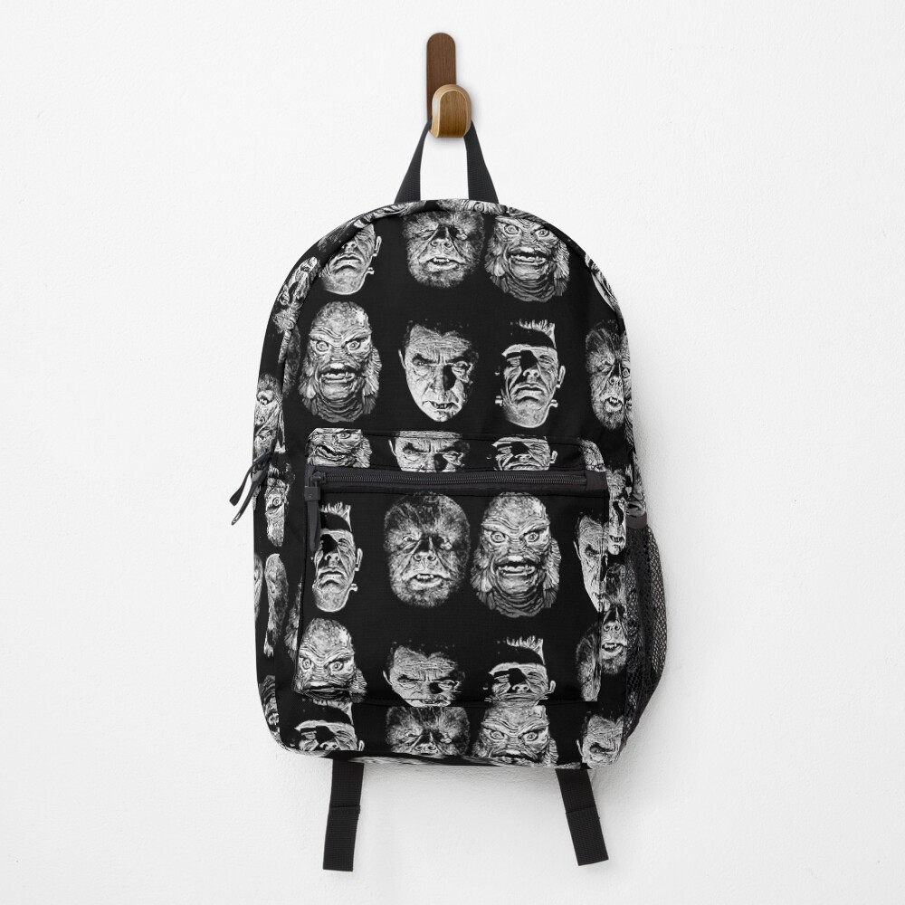 Universal Monsters Dracula Wolfman Frankenstein Backpack