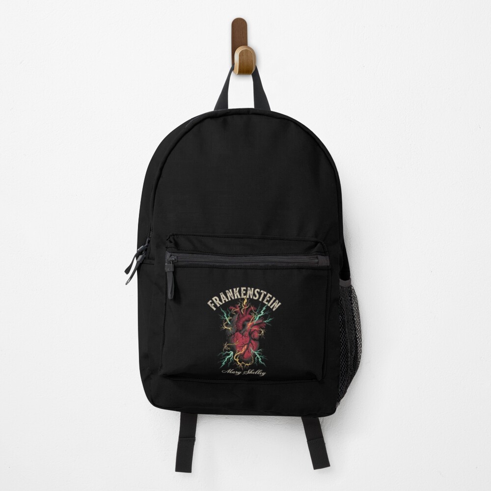 Frankenstein Anatomical Heart Lightning Backpack