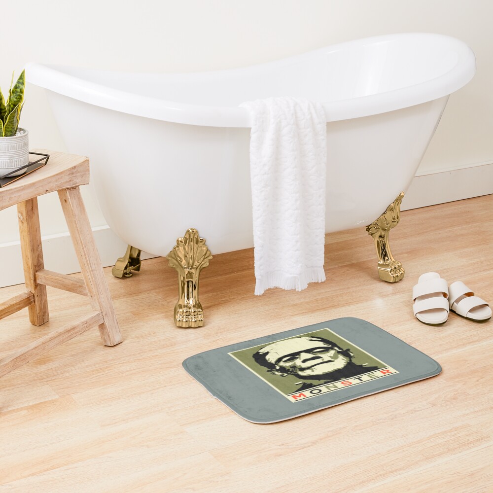 Boris Karloff Frankenstein’s Monster Bath Mat - Image 2