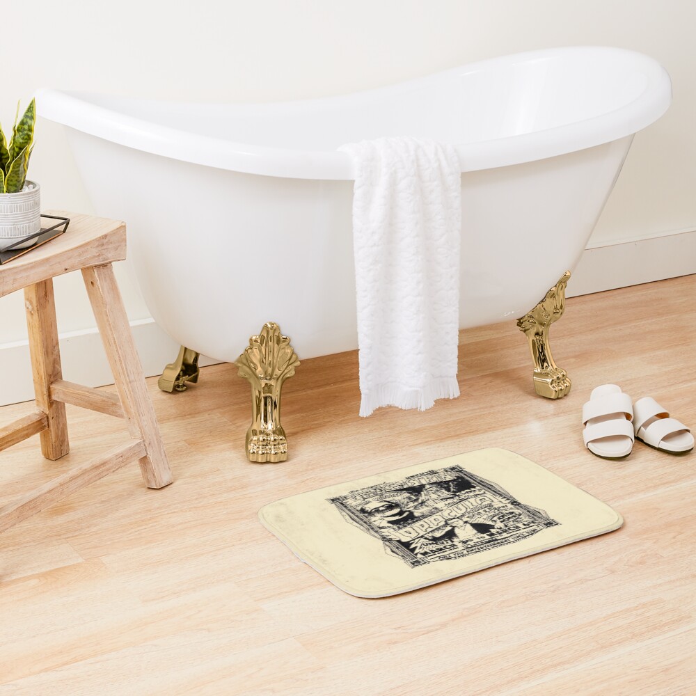 Retro Monsters Frankenstein Bath Mat - Image 2