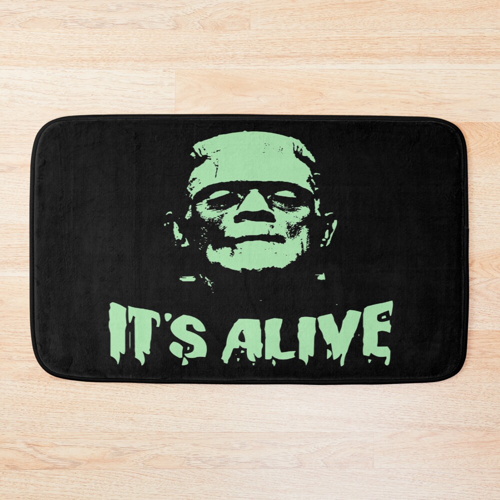 Frankenstein Classic Horror Style Bath Mat