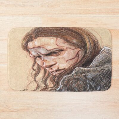 Frankenstein’s Creature Gothic Horror Art Bath Mat