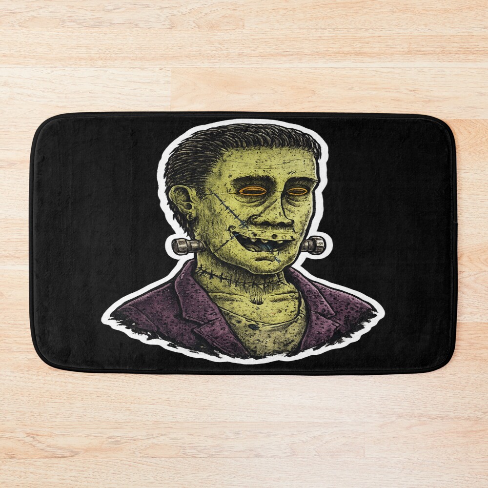 Frankenstein Street Style Rome Bath Mat