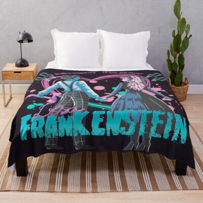 Lisa Frankenstein 80s Aesthetic Throw Blanket
