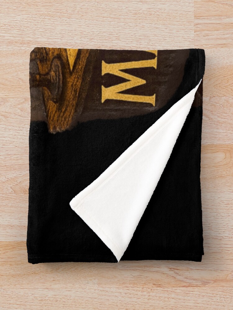 Mary Shelley Last Chapter Gothic Quote Throw Blanket - Image 2