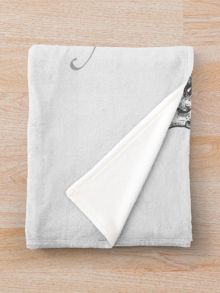 Mary Shelley Frankenstein Love And Rage Throw Blanket - Image 2