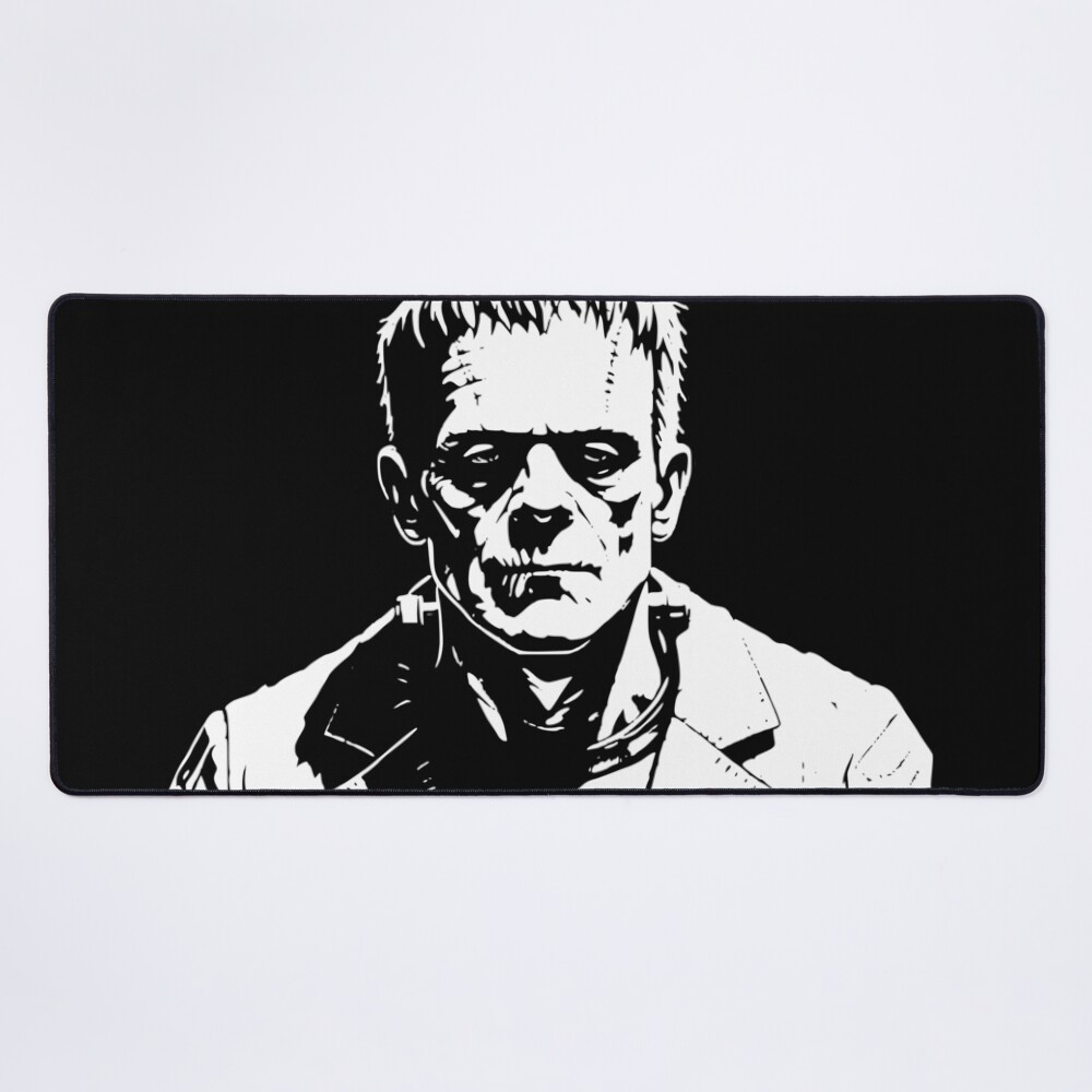 Vintage Frankenstein Creature Mouse Pad