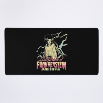 Frankenstein Bright Bride Retro Mouse Pad