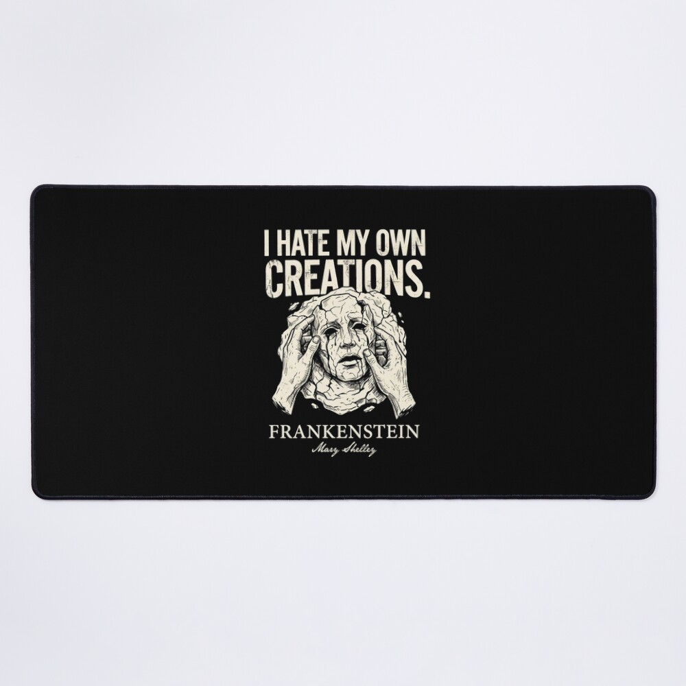 Frankenstein Hate My Creations Mouse Pad