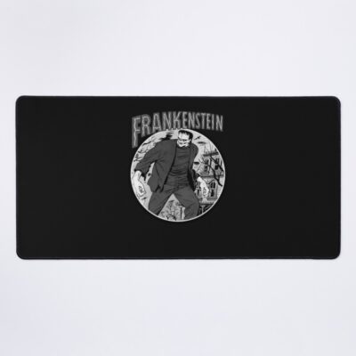 Frankenstein Retro Horror Mouse Pad