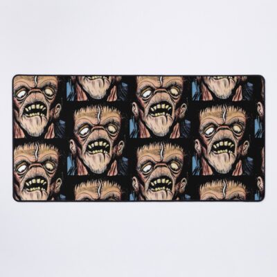 Vintage Frankenstein Horror Poster Mouse Pad