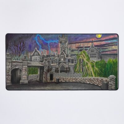 Frankenstein Manor Gothic Mouse Pad