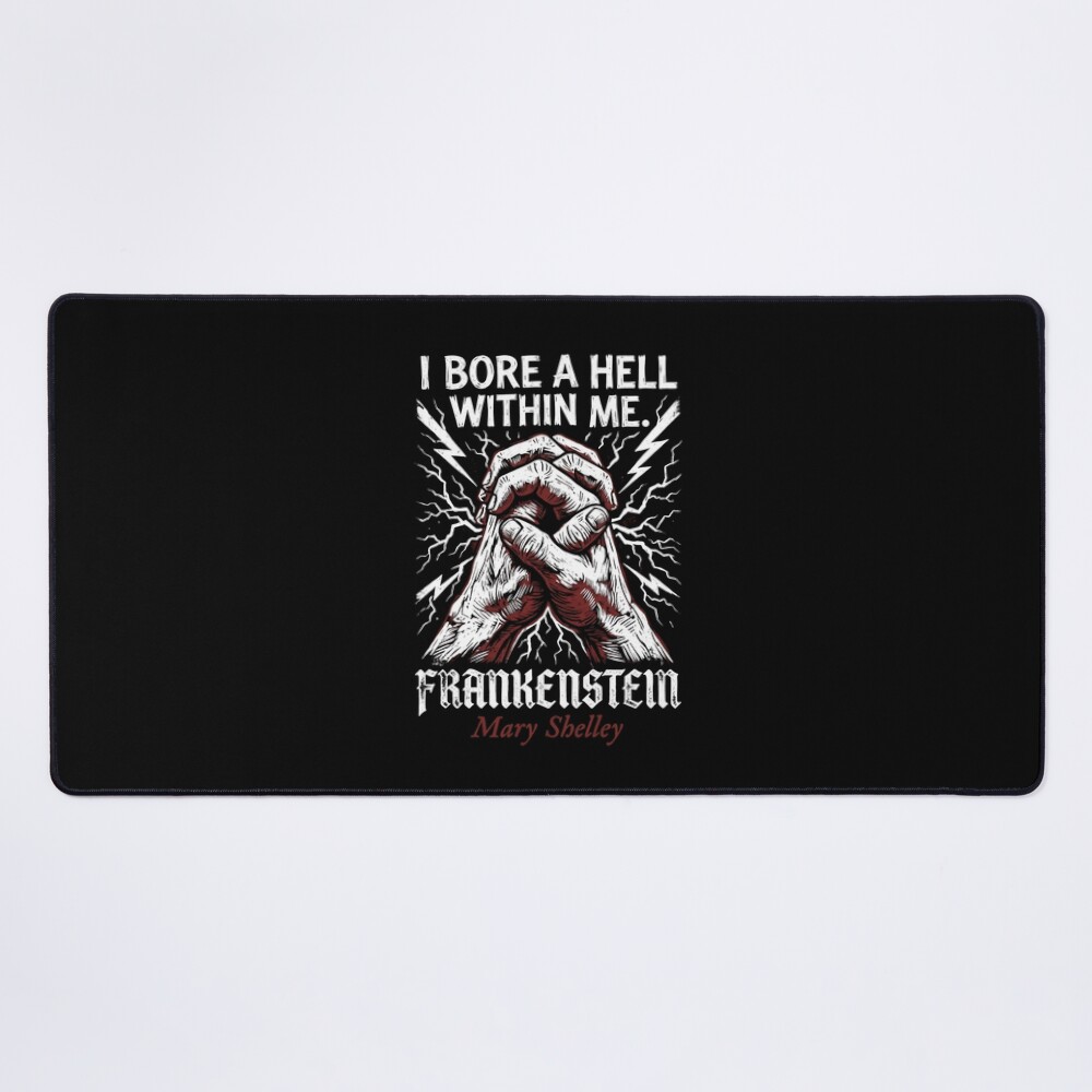 Frankenstein Hell Within Lightning Mouse Pad