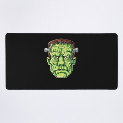 Frankenstein Retro Portrait Mouse Pad