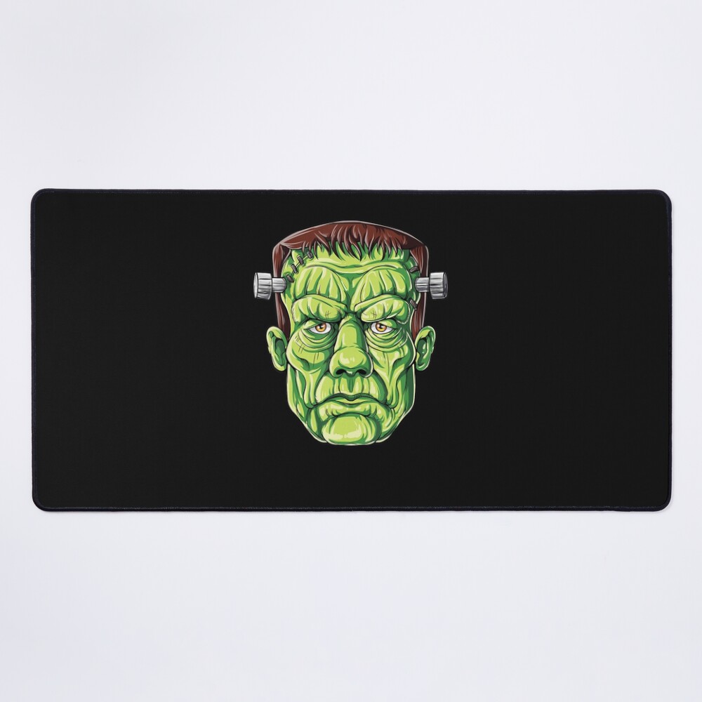 Frankenstein Retro Portrait Mouse Pad