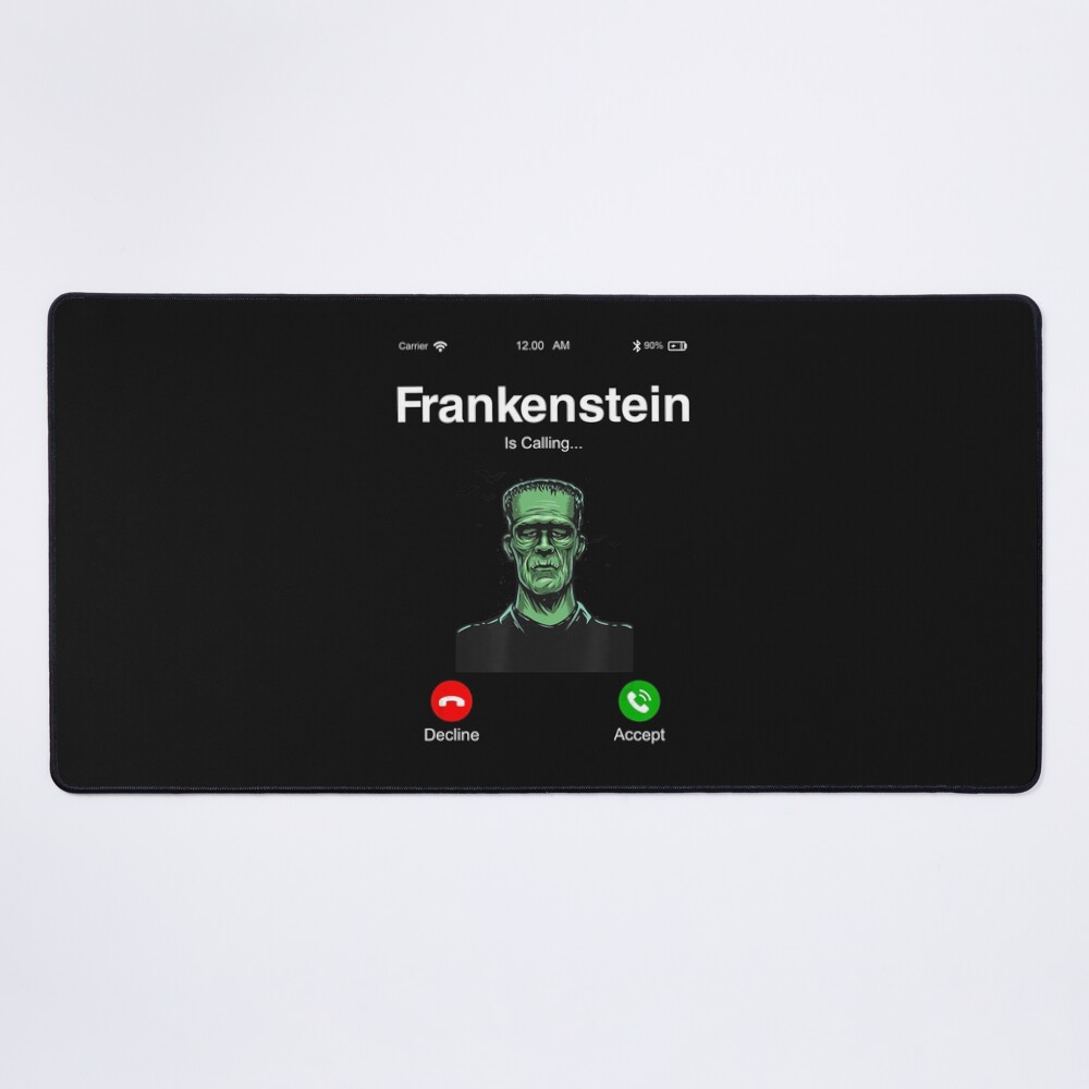 Frankenstein Retro Gothic Mouse Pad