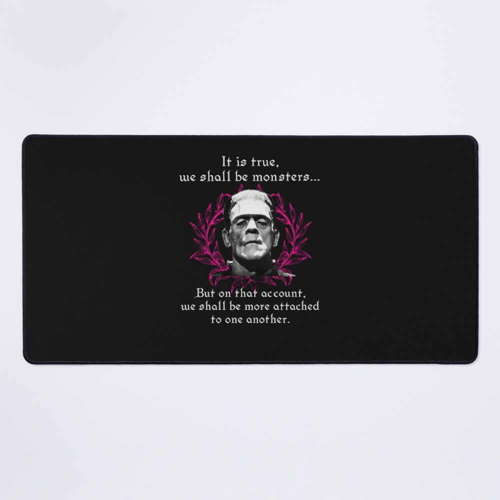 Frankenstein Retro Monster Mouse Pad