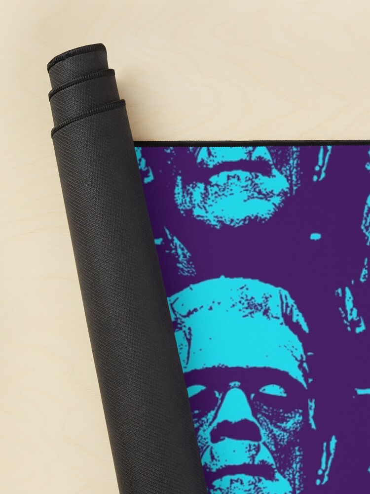 Frankenstein Monster Blue Mouse Pad - Image 2