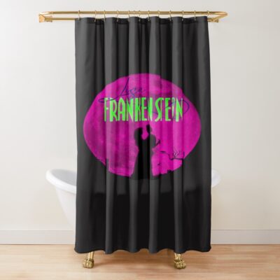 Lisa Frankenstein Movie Retro Shower Curtain