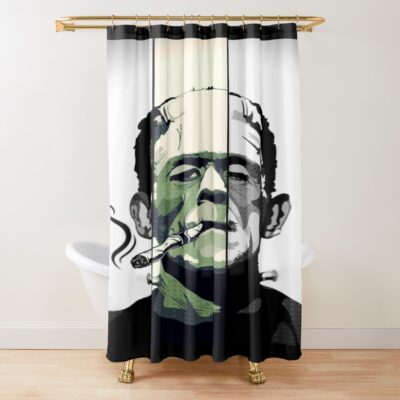 Frankenstein Umd Design Shower Curtain