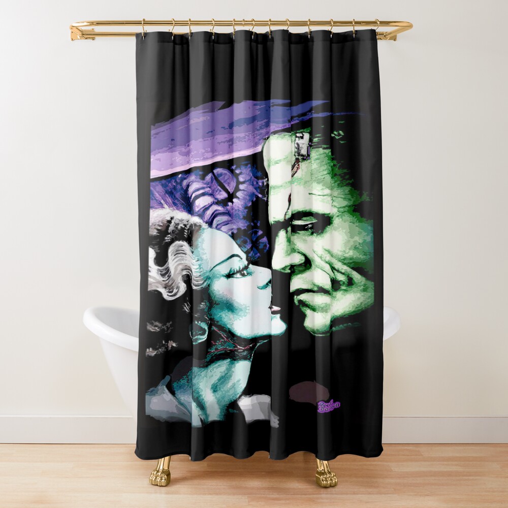 Bride And Frankie Monster Love Shower Curtain