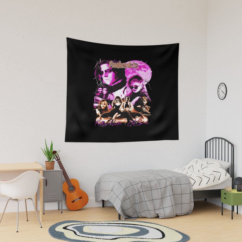 Lisa Frankenstein Retro 90s Style Tapestry