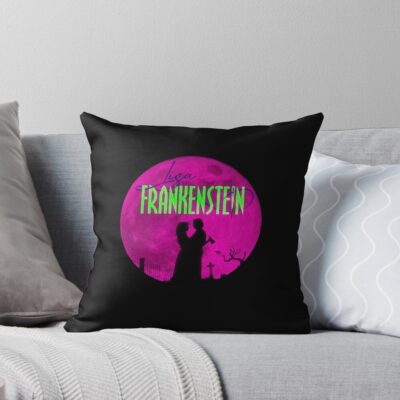 Lisa Frankenstein Movie Cast Throw Pillow
